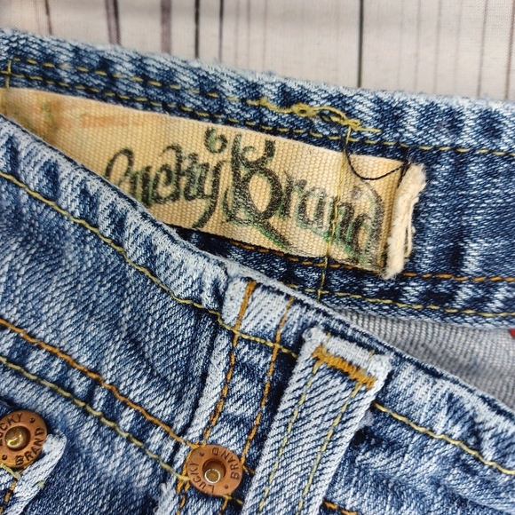 Vintage Lucky Brand Low Rise Boot Cut  Classic Blue Women's Jeans - Picture 9 of 15